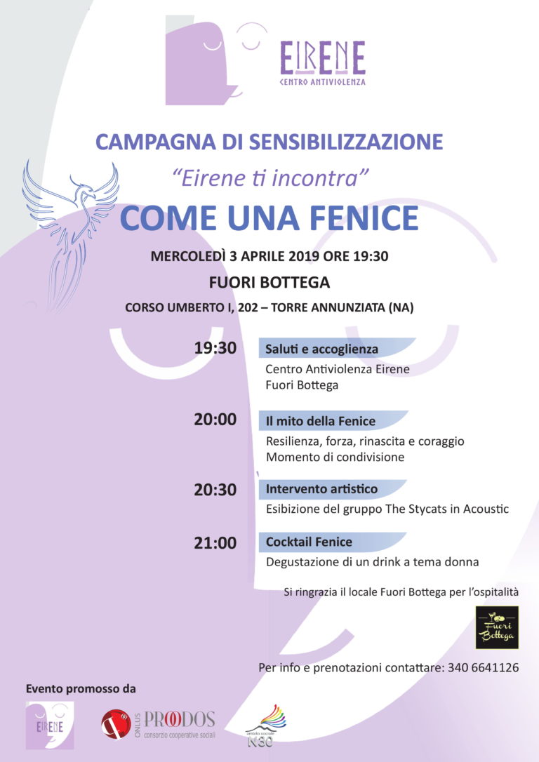 Eirene ti incontra 3 APRILE